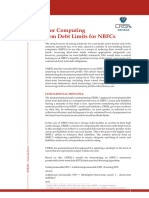 MBPF of NBFC CRISIL Ratings Research Computing STD Limits NBFCs - 2007