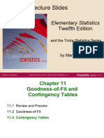 Contingency Tables