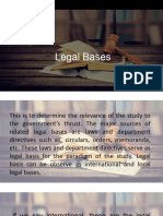 Legal Bases