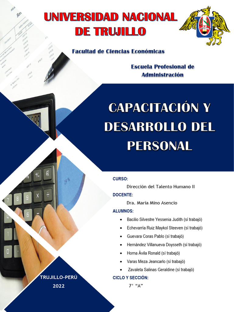 Capacitación y Desarrollo Del Personal | PDF