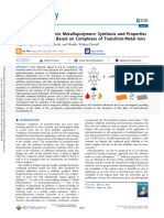 Napierała Et Al 2021 Toward Electrochromic Metallopolymers Synthesis and Properties of Polyazomethines Based On