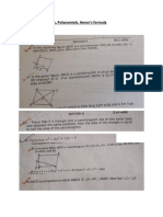 Quadrilaterals, Circles, Polynomials, Heron's Formula