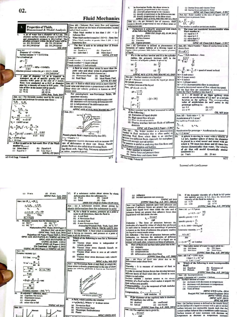 Fm machines hydro power questions pdf