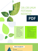 Ciri Pertanian Indonesia