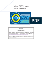 P2C 1600 Users Manual