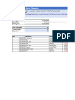 Cashbook Template vSHARE