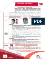 494 Reunión Diaria Pre-Inicio-Mascarilla Respirador