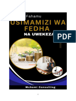 Usimamizi Wa Fedha Na Uwekezaji Volume 01