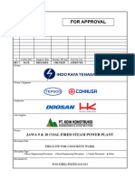 Field ITP For Concrete Work