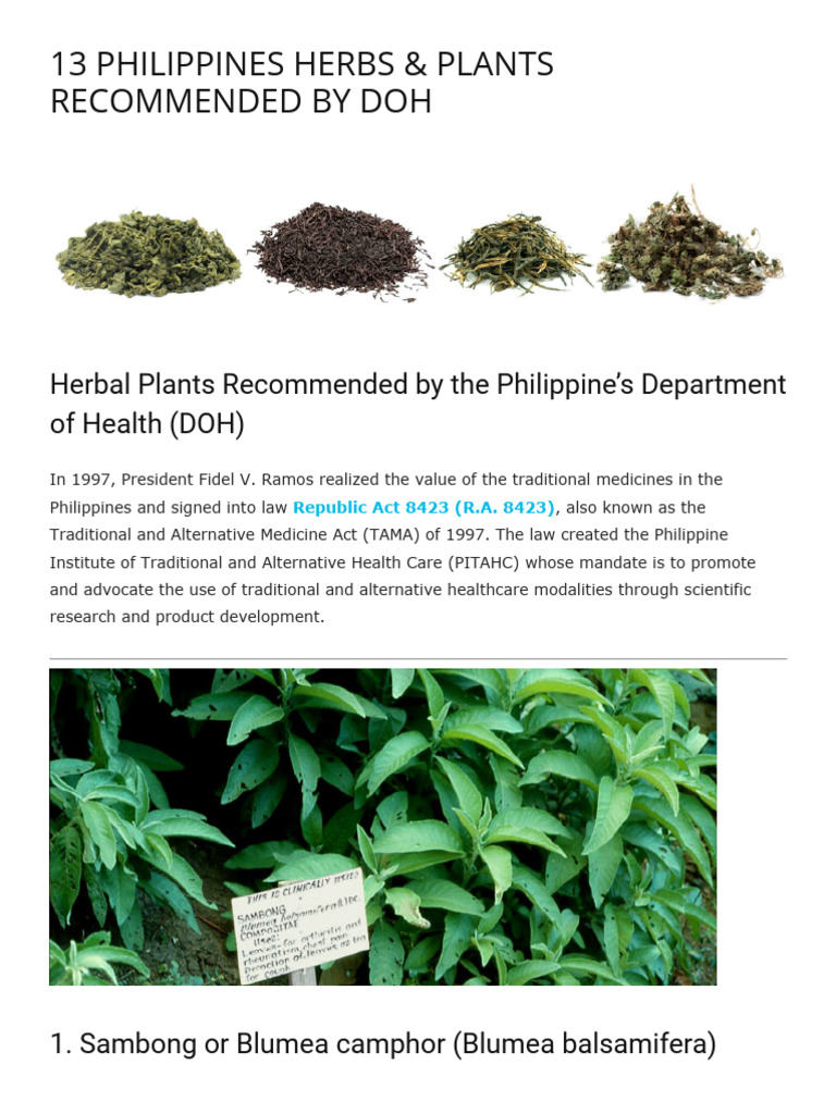 Medicinal Plants | PDF