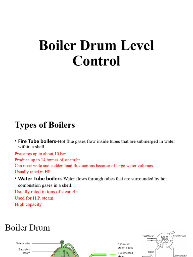 Boiler Drum Level Control PDF