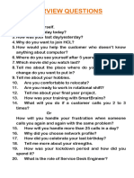 Communication Based Interview FAQs