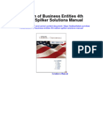 Taxation of Business Entities 4th Edition Spilker Solutions Manual