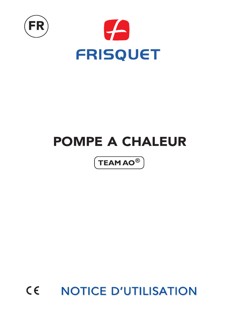 Frisquet PAC2 | PDF | Pompe à chaleur | Chaleur