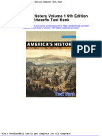 Americas History Volume 1 9th Edition Edwards Test Bank