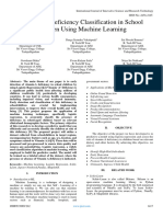 Vitamin-A Deficiency Classification in School Children Using Machine Learning