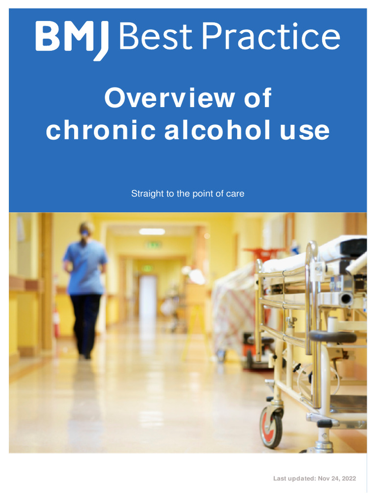 Overview of chronic alcohol use pdf cirrhosis alcoholism