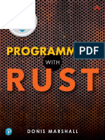 Programming With Rust Early Release - Donis Marshalls
