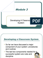 Developing A Classroom System