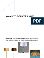 Ways To Deliver Light Ways To Deliver Light