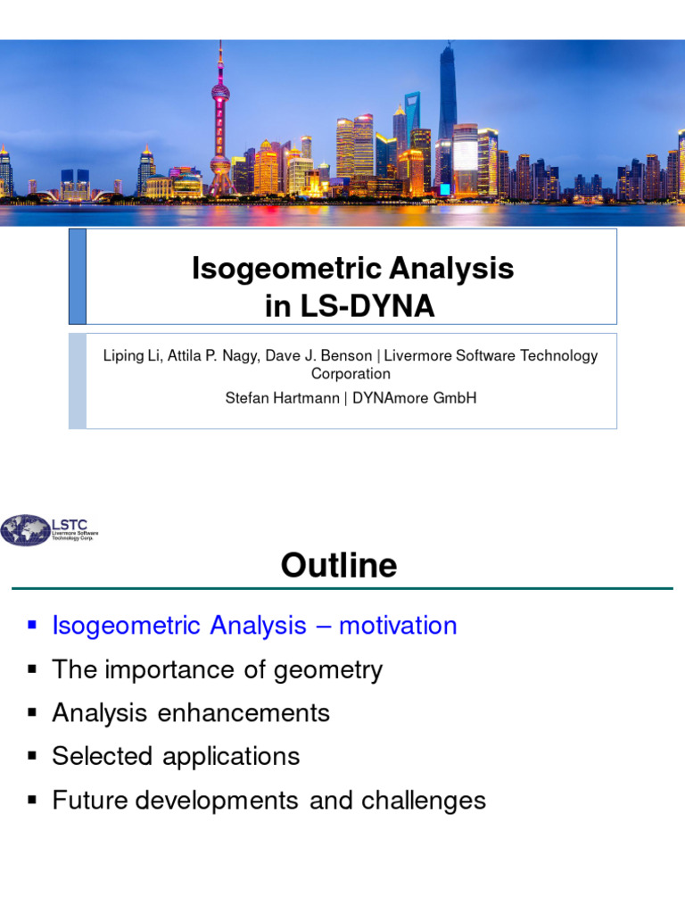 Isogeometric Analysis in LS-DYNA | PDF | Finite Element Method ...