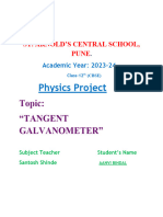 Phy Project Galvanometer Tangent.