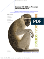 Biological Science 6th Edition Freeman Solutions Manual