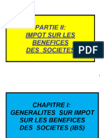 Impot Sur Les Benefices Des Societes (Ibs) M1 2022