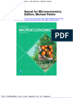 Solution Manual For Microeconomics 13th Edition Michael Parkin