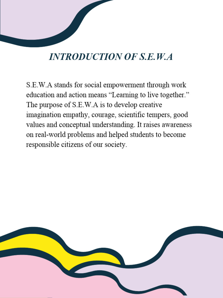 S.E.W.A Project | PDF