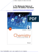 Chemistry The Molecular Nature of Matter Jespersen 7th Edition Test Bank