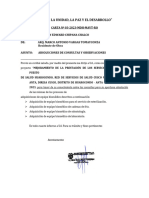 Carta N° 003 NOTIFICACION DE CONSULTAS BIOMEDICOS