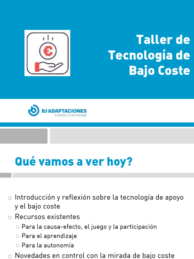 Tecnologia de Bajo Coste | PDF