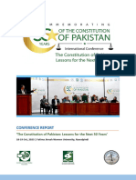 Commemorating 50 Years of The Constitution of Pakistan: Lessons For The Next 50 Years