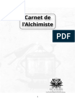 Carnet de L'alchimiste