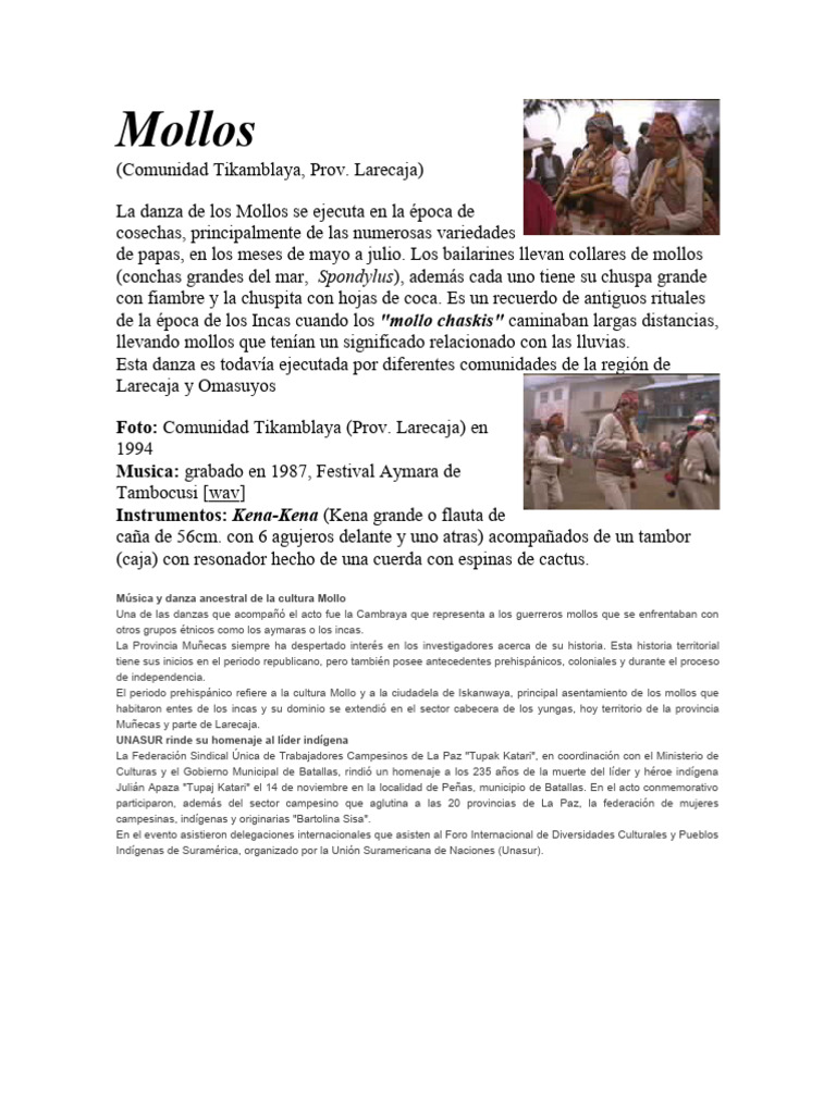 Mollos | PDF