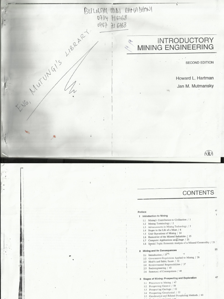 Mining 1 | PDF