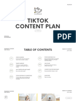 Tiktok Plan Content