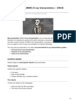 Musculoskeletal MSK X-Ray Interpretation OSCE Guide