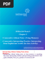 Week 05 PPT DTRA310 Interpreting ٢٠٢٢-٠٥-٢٢ ١٦ - ٤٨ - ٣٤