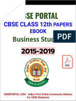 CBSE Class 12 Papers Business Studies Ebook