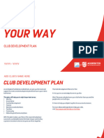 England Football Accredited Club Development Plan