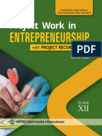 Project Work in Entrepreneurship 12