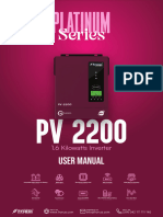 Product User Manual PV-2200