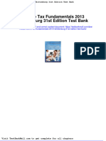 Income Tax Fundamentals 2013 Whittenburg 31st Edition Test Bank