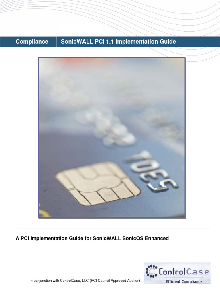 SonicWALL PCI Compliance Guide | PDF | Computer Network | Antivirus ...