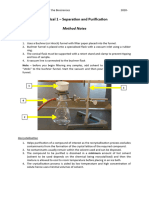 Practical 1 - Notes On Methods