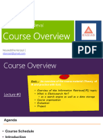 0 Course Overview