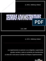 Teorías Administrativas y Organizacionales