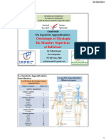 Formation Entraineur 1er Degrès Ostéologie Et Myologie Du Membre Supérieur Et Inférieur Fed TKD